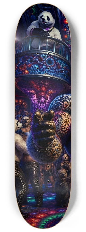 Psychedelic Fractal Leather Bears #22 #1