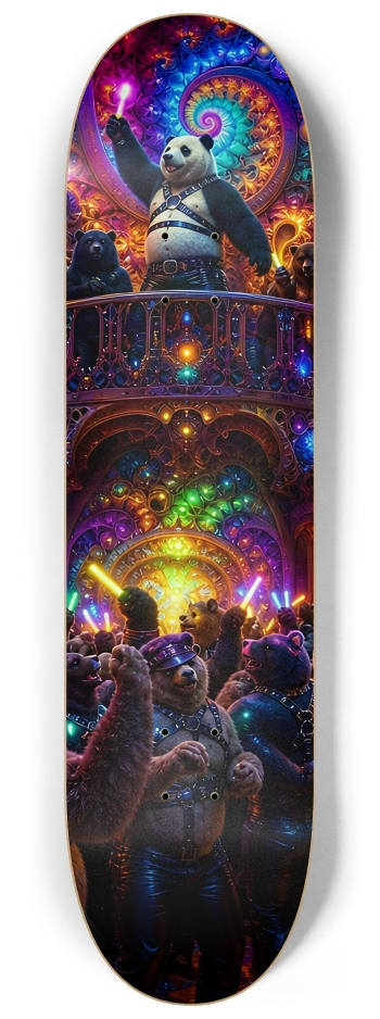 Psychedelic Fractal Leather Bears #31 #2