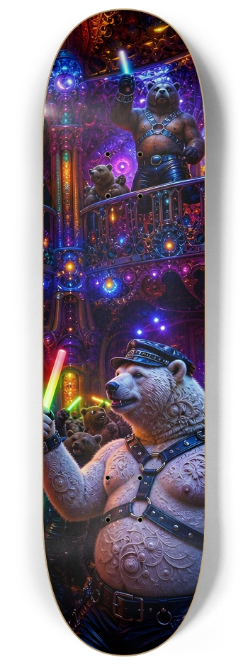 Psychedelic Fractal Leather Bears #31 #3