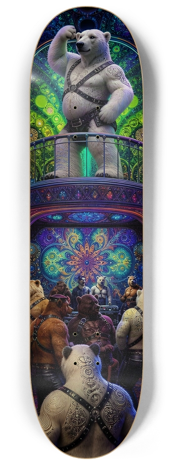 Psychedelic Fractal Leather Bears #35 #2