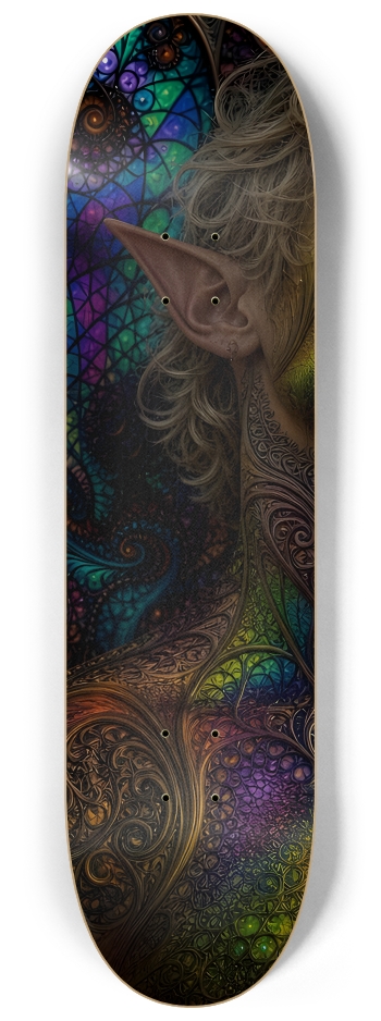 Psychedelic Fractal Blonde Elf #31 #1