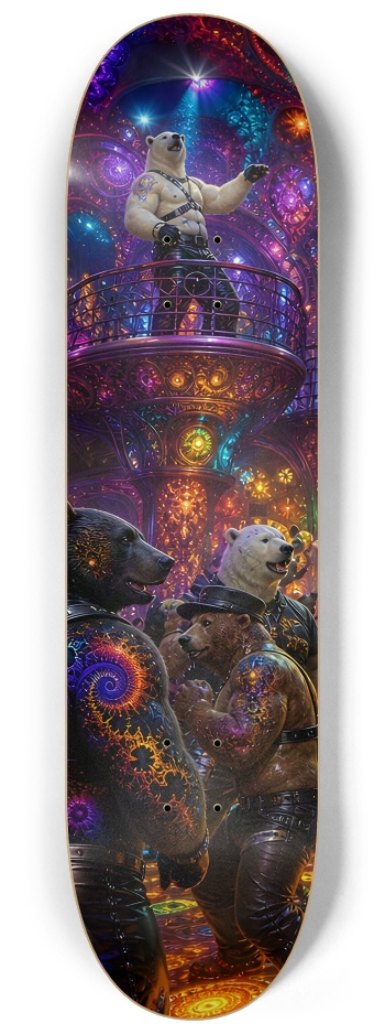 Psychedelic Fractal Leather Bears #1 #1