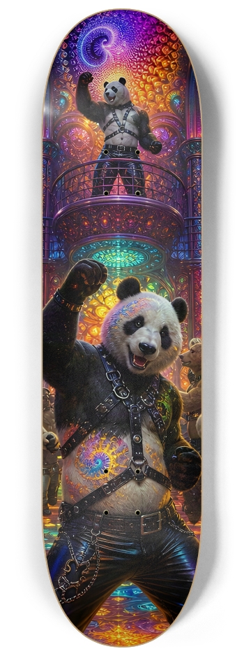 Psychedelic Fractal Leather Bears #1 #2