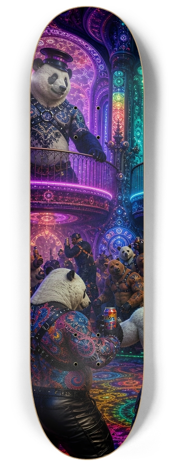 Psychedelic Fractal Leather Bears #15 #1