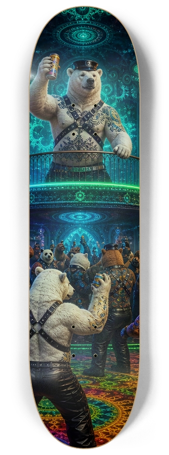 Psychedelic Fractal Leather Bears #15 #2