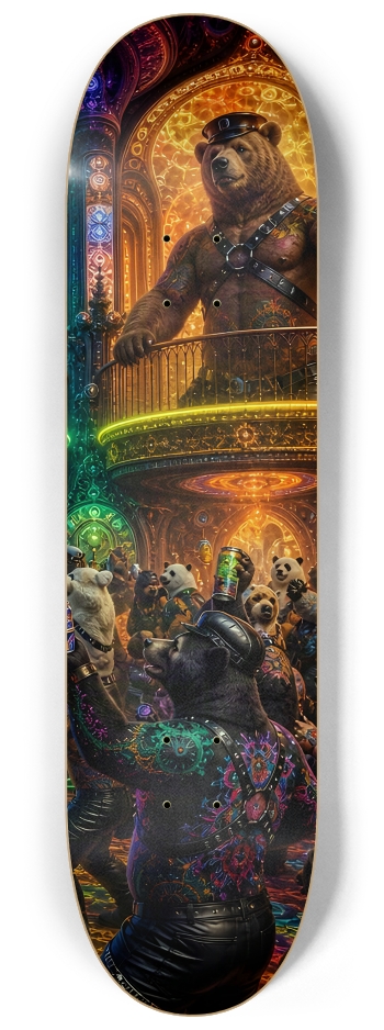 Psychedelic Fractal Leather Bears #15 #3
