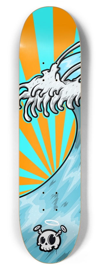 Quirk Surf Deck 7-7/8 Skateboard Deck