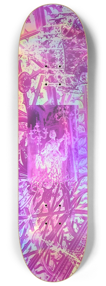 MONOCHROMATIC PINK 8-1/4 Skateboard Deck