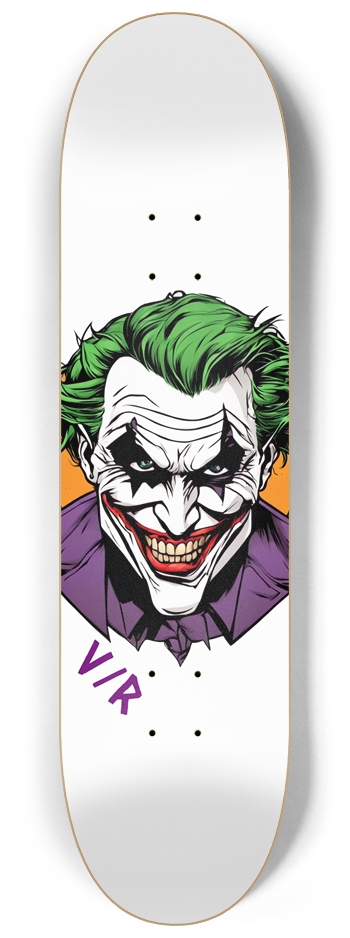 V/R Vicious Robot "The Joker" Custom Skateboard