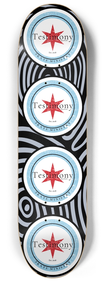 TS Waves 8.25 8-1/4 Skateboard Deck