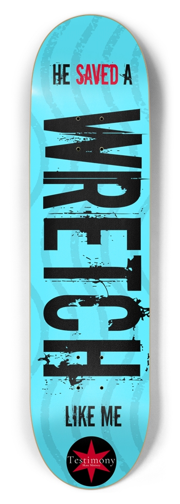 TS Wretch 8.5 8-1/2 Skateboard Deck