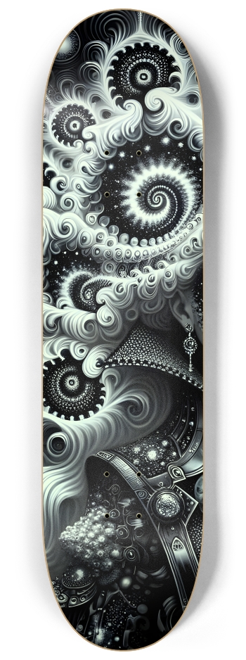 B&W Fractal Woman #30 #1
