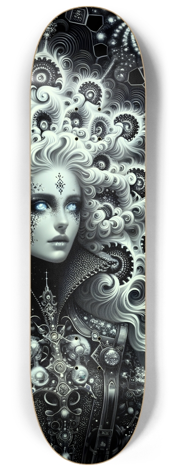 B&W Fractal Woman #30 #2