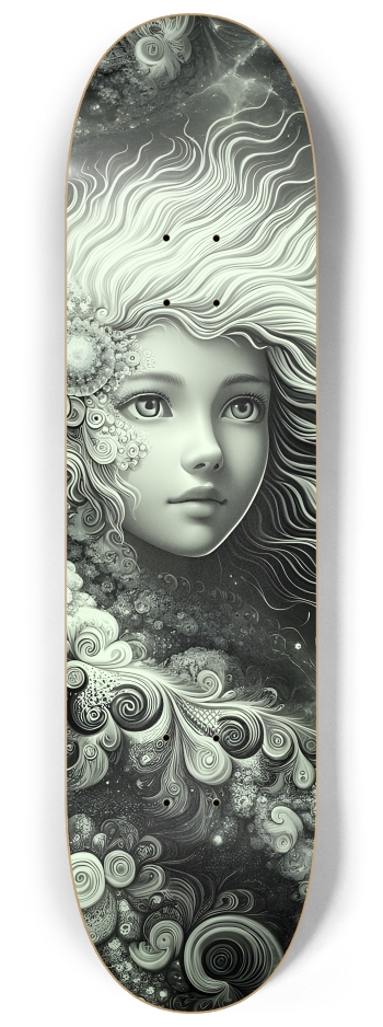 B&W Fractal Woman #7 #1