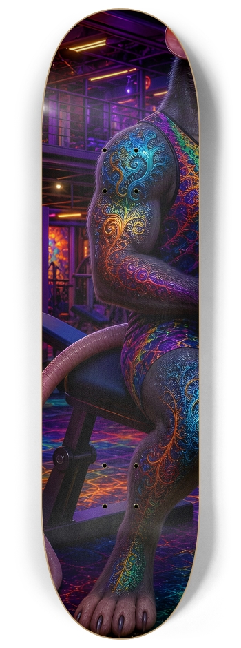 Psychedelic Fractal Gym Rat and Gym Bunny #26 #1