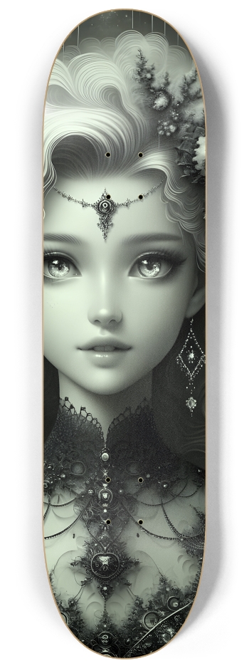 B&W Fractal Woman #41 #1