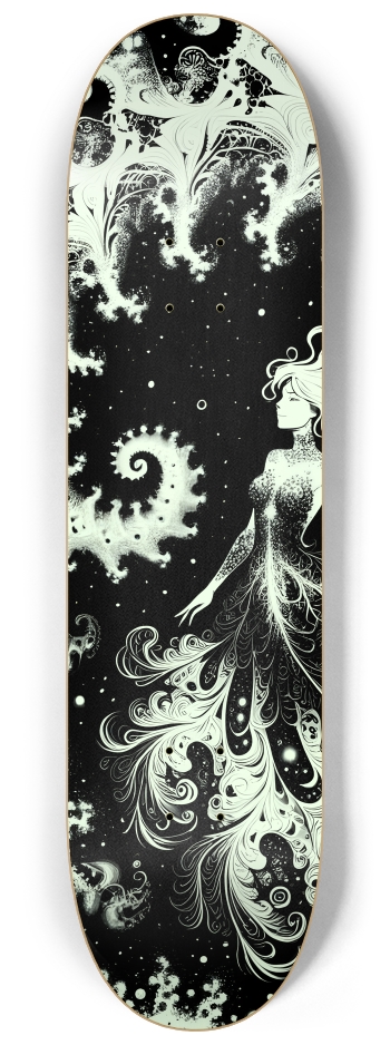 B&W Fractal Woman #29 #1