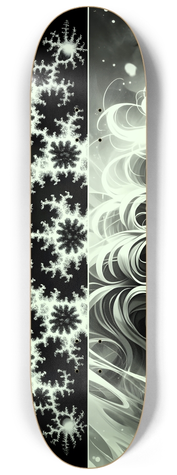 B&W Fractal Woman #8 #2