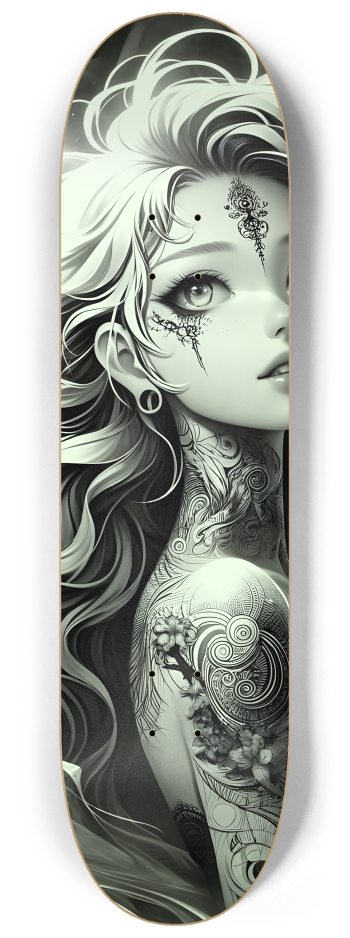 B&W Fractal Woman #8 #3