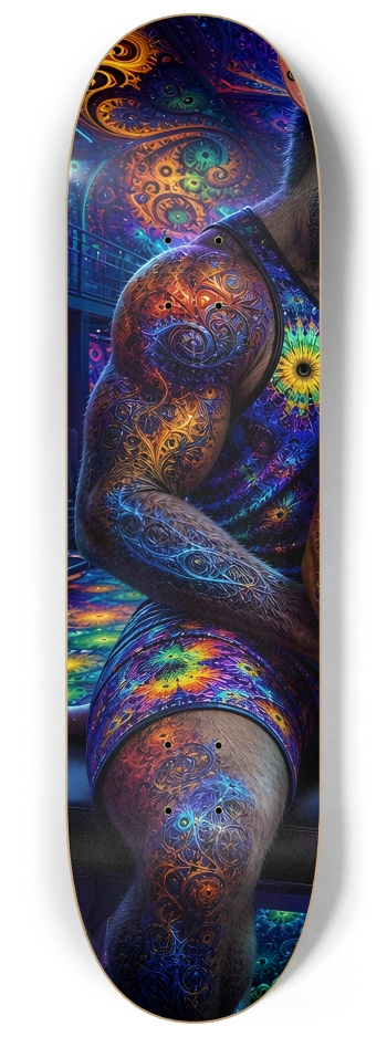 Psychedelic Fractal Gym Rat and Gym Bunny #33 #1