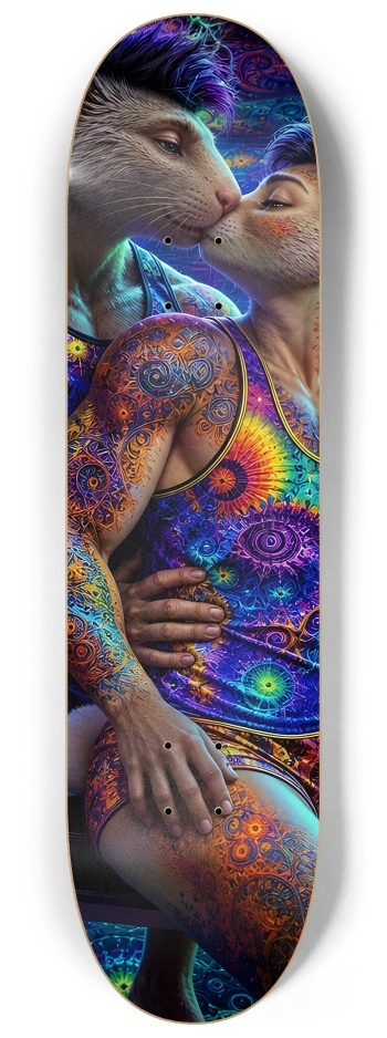Psychedelic Fractal Gym Rat and Gym Bunny #33 #2