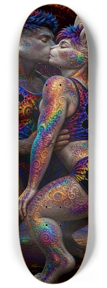 Psychedelic Fractal Gym Rat and Gym Bunny #34 #2