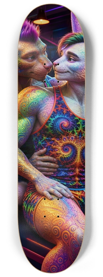 Psychedelic Fractal Gym Rat and Gym Bunny #13 #2