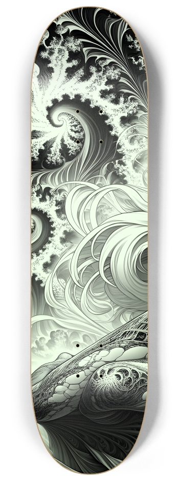 B&W Fractal Woman #14 #1