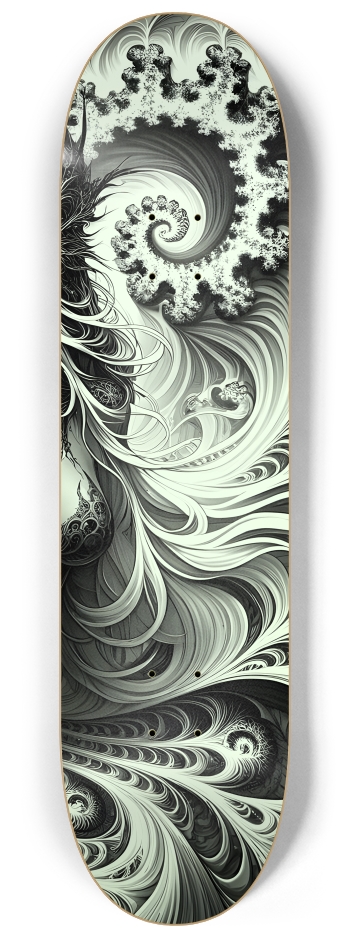B&W Fractal Woman #14 #3