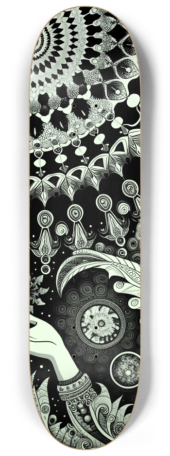 B&W Fractal Woman #13 #1