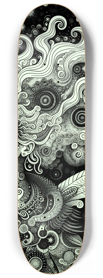 B&W Fractal Woman #13 #3