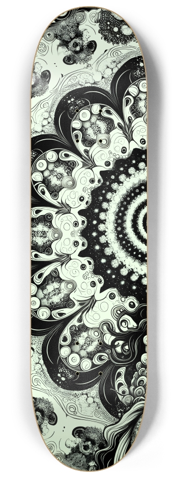 B&W Fractal Woman #24 #2