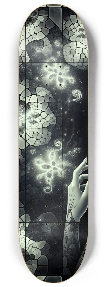B&W Fractal Woman #25 #1