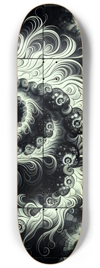B&W Fractal Woman #25 #3