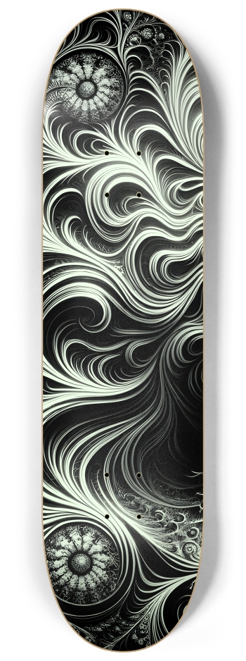 B&W Fractal Woman #26 #1
