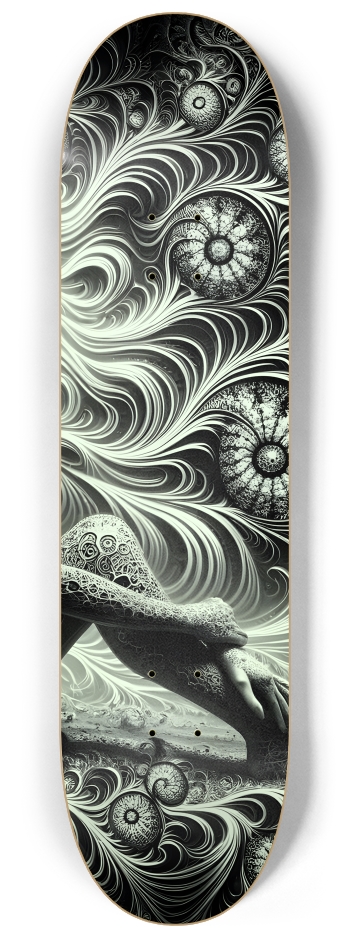 B&W Fractal Woman #26 #3