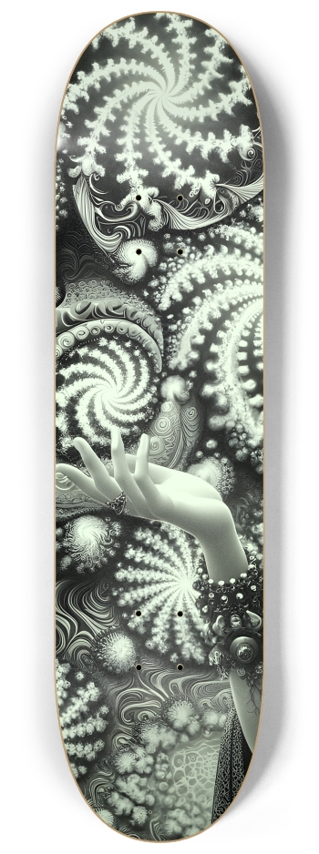 B&W Fractal Woman #17 #1