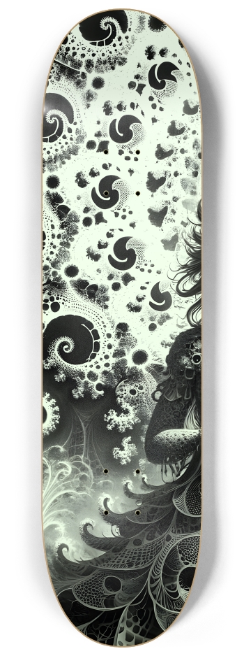 B&W Fractal Woman #40 #1