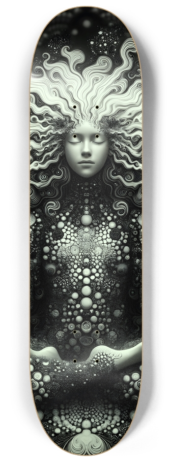 B&W Fractal Woman #34 #2