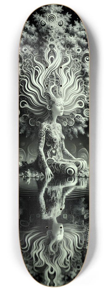 B&W Fractal Woman #15 #2