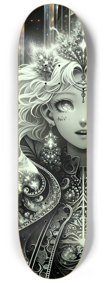 B&W Fractal Woman #22 #3