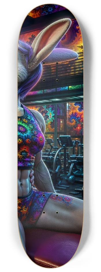 Psychedelic Fractal Gym Rat and Gym Bunny #32 #3