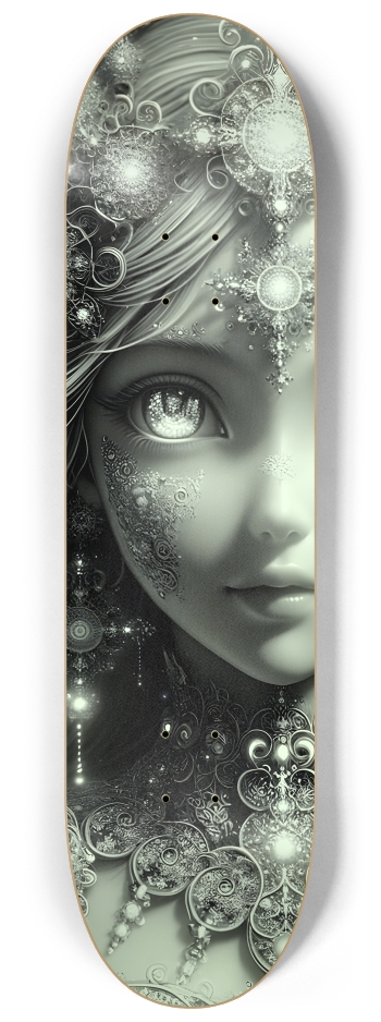 B&W Fractal Woman #31 #2