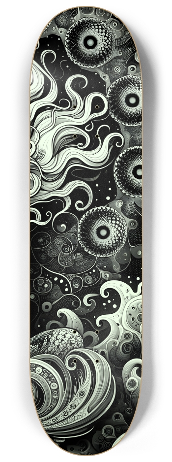 B&W Fractal Woman #1 #3