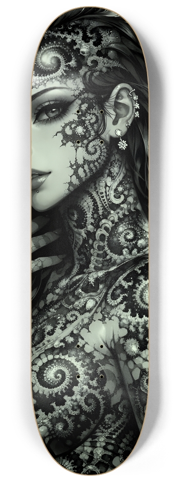 B&W Fractal Woman #46 #2
