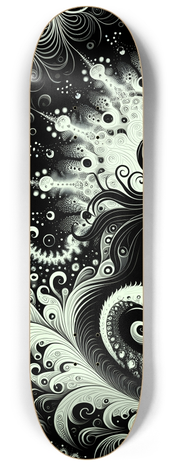 B&W Fractal Woman #18 #1