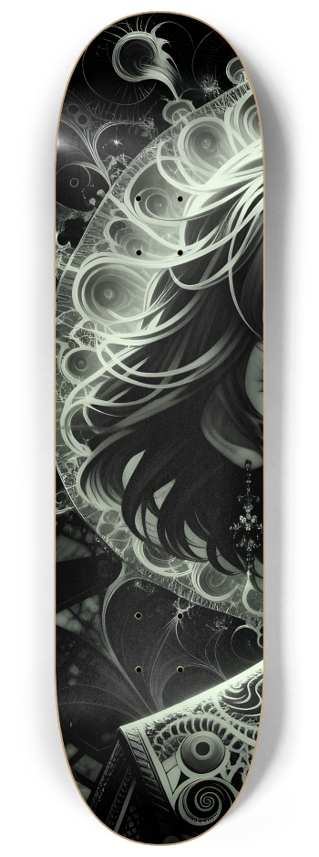 B&W Fractal Woman #43 #1