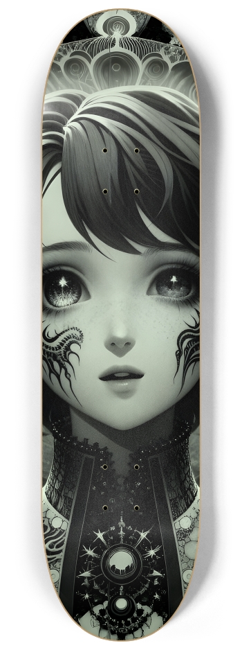 B&W Fractal Woman #43 #2