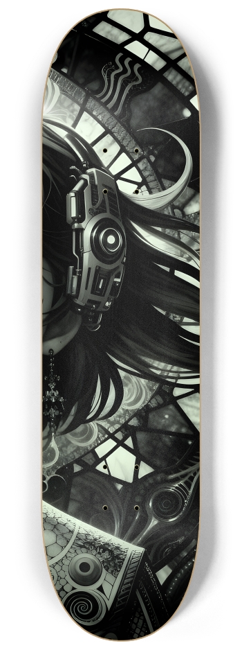 B&W Fractal Woman #43 #3