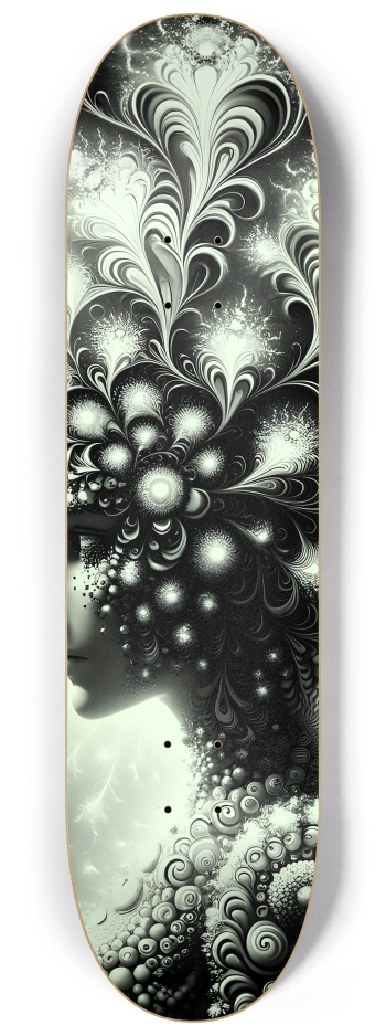 B&W Fractal Woman #36 #2